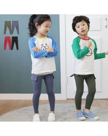 [보리보리] 아동 포켓베이직 레깅스