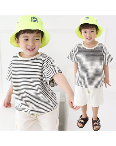 [보리보리] 라인그램set/여름/상하복/아동복/등원복