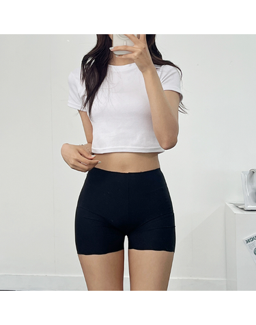 [보리보리] 아이스실크 냉감 5부 속바지 여름 이너팬츠 안전바지 시원한 쿨링 부드러운 데일리 잠옷 학생