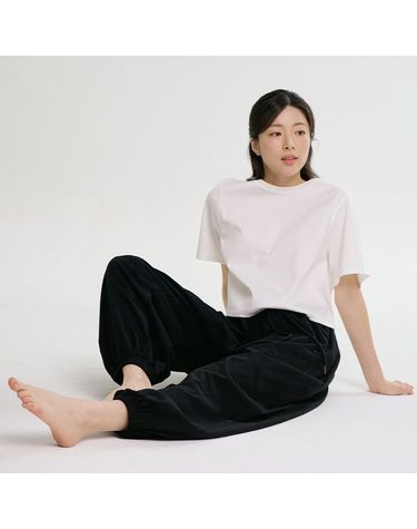 [보리보리] 우붓 블랙 여성 하렘 원마일웨어 팬츠