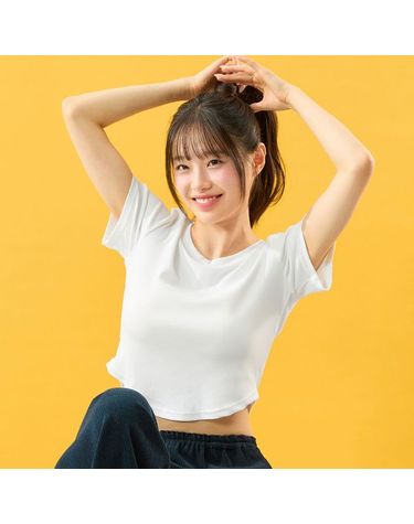 [보리보리] 보디드라이 크롭탑 EDZ7004