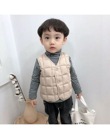 [보리보리] 재한 아동용 경량 패딩조끼