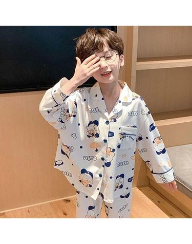 [보리보리] 재한 아동 긴팔잠옷 홈웨어세트