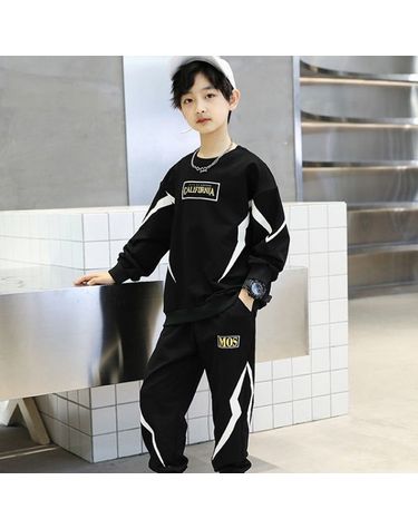 [보리보리] 재한 초등학생 캐주얼 맨투맨 상하복세트