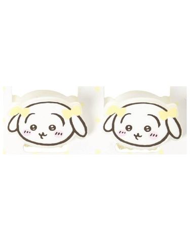 [보리보리] 토끼 미니 헤어집게핀 세트