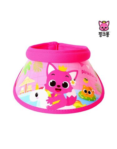 [보리보리] 아동썬캡 핑크퐁 물놀이 썬캡 썬햇 유아 어린이 여름 모자