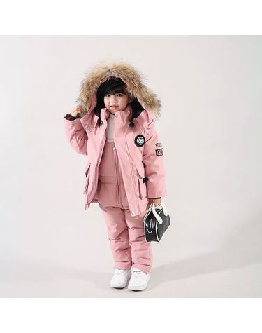 [보리보리]  여아 남아 키즈 겨울 패딩 스키복 바지 점퍼 상하세트