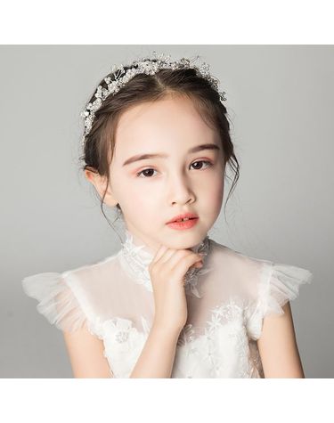 [보리보리]  여아 주니어 아동 아폴린 머리띠 화관 드레스 악세사리