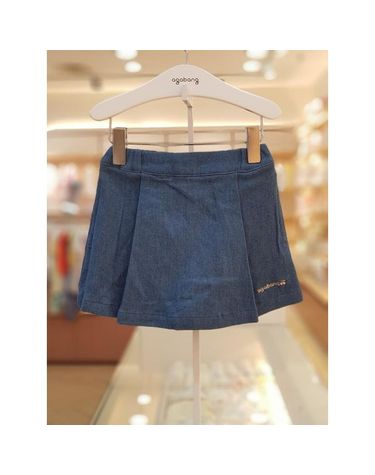 [보리보리]  세이브존06  마리주름데님치마바지 01S5323J51