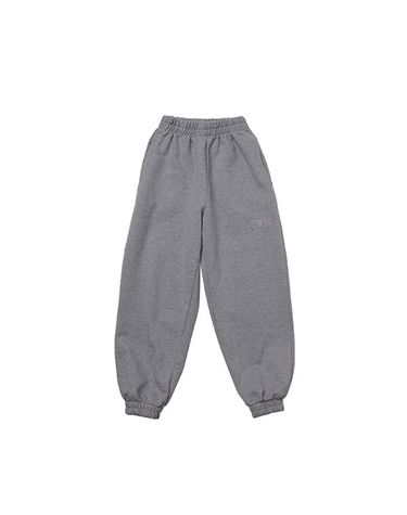 [보리보리] BLAH LOGO SWEAT PANTS_GRAY