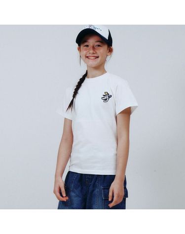 [보리보리] BLAH LOGO SHORT T-SHIRT_WHITE