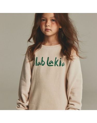 [보리보리] LOGO ROUND SWEAT SHIRTS_BEIGE