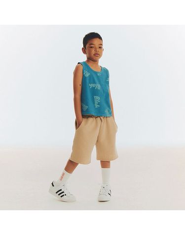 [보리보리] LOGO SHORTS_BEIGE