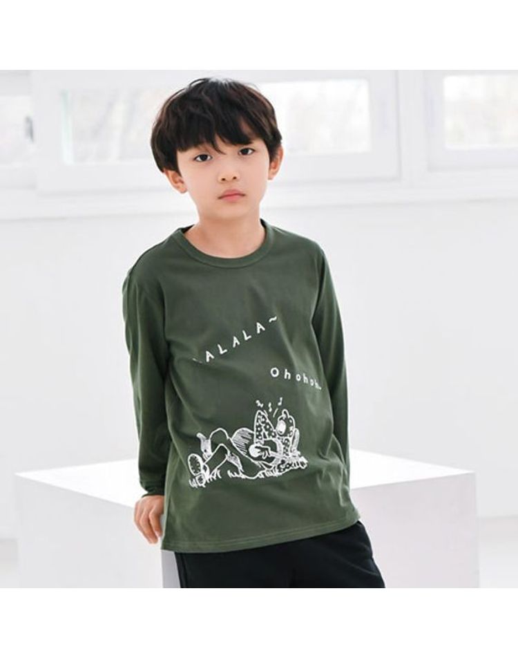 [보리보리] 봄 가을 라운드티 베짱이 긴팔티