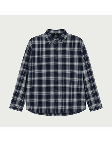 [보리보리] 행텐틴즈 동백01 여아 헴라인 체크 셔츠_네이비 14570-120-403-09-277
