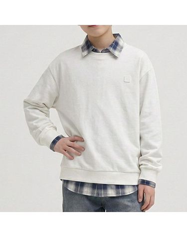 [보리보리] 행텐틴즈 동백01 베니 러버 와펜 티셔츠_화이트 14580-031-604-31-003