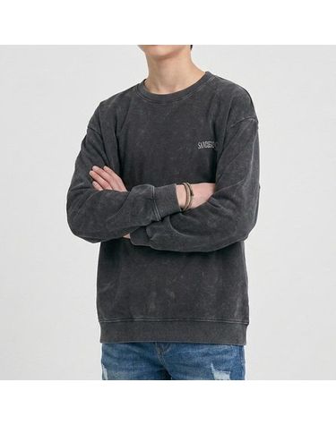 [보리보리] 행텐틴즈 동백01 인디고 워시드 그래픽 티셔츠_다크그레이 14580-031-607-09-165