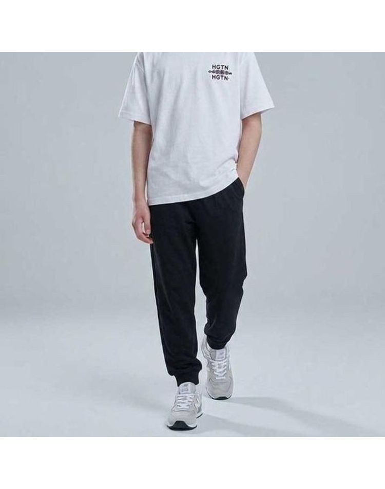 행텐 틴즈 [보리보리] 행텐틴즈 동백01 더블페이스 조거팬츠_블랙 14580-038-602-09-100 EW10XX00255