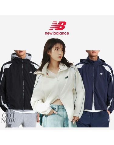 [보리보리]  UNI 플라잉 배색 웜업 자켓 아이유 바람막이