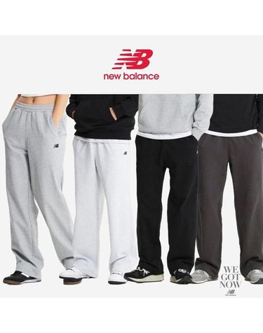 [보리보리]  UNI ESS 클래식 와이드 팬츠 NBMLE41033