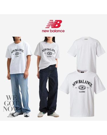 [보리보리]  남녀공용 헤리티지 커플 반팔티 NBNEE21113