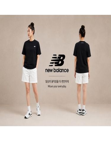 [보리보리] 에센셜 스몰로고 반팔티 _NBNEGCO201_19