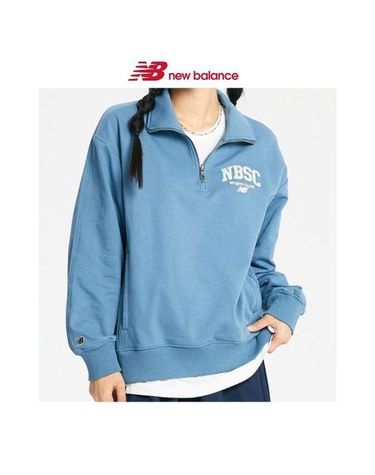 [보리보리] UNI NBSC 반집업 맨투맨_NBNCD31823_50