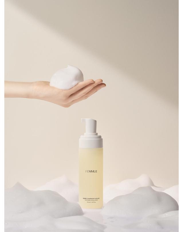 파뮤 버블 심포니 무스 150mL 착용컷