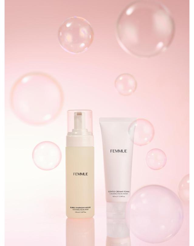 파뮤 버블 심포니 무스 150mL 착용컷