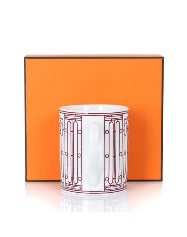 구찌 [중고명품] [중고명품] 에르메스 H 데코 루즈 머그 H Deco rouge 머그컵 n°1 착용컷