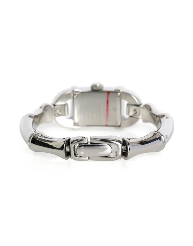 구찌 [중고명품] [중고명품] 구찌 뱀부 스틸 워치 실버시계 6800L 착용컷