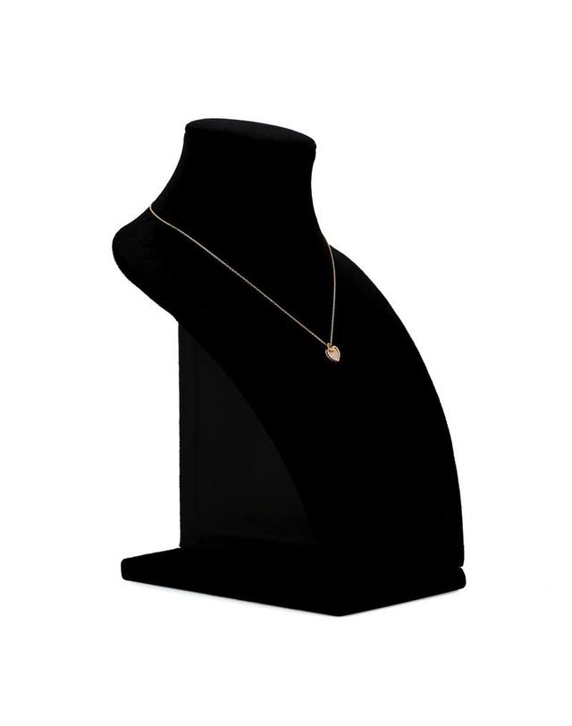까르띠에 [중고명품] [중고명품] 까르띠에 하트 다이아 네크리스 torsade 착용컷
