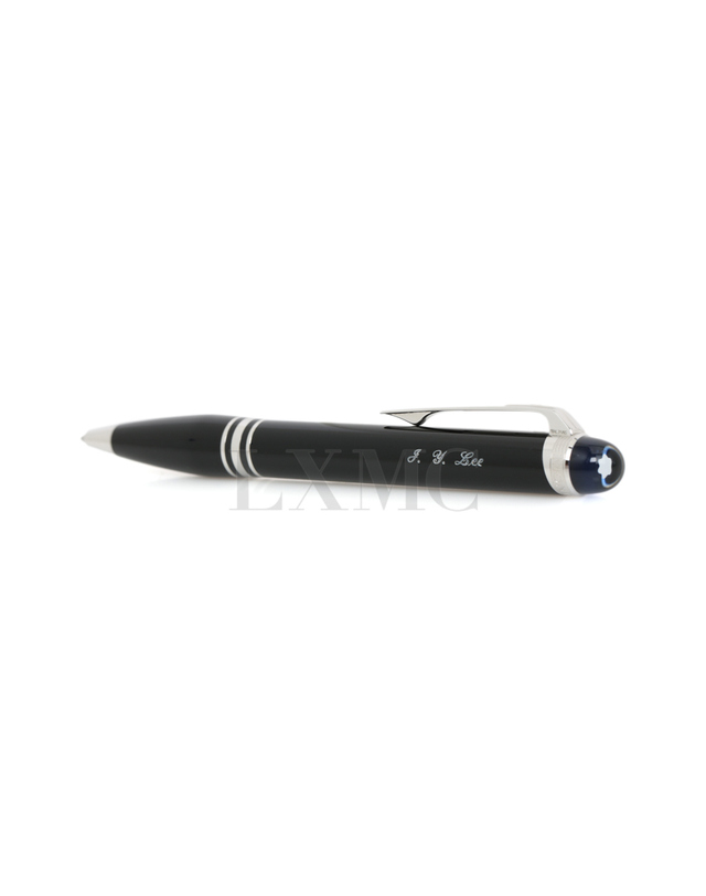 몽블랑 [중고명품] [중고명품] 몽블랑 볼펜 미드나잇 스타워커 레진 PEN 25606 착용컷