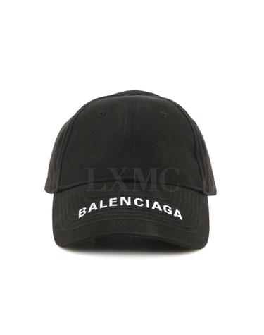 [중고명품] 발렌시아가 베이스볼 모자 로고 바이저 벨크로 코튼 볼캡 531588