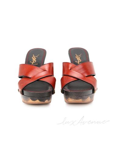 [중고명품] YSL 입생로랑 가보시 샌들
