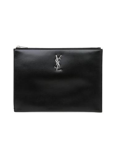 [중고명품] 생로랑 모노그램 클러치 미듐 453249 YSL 지퍼파우치