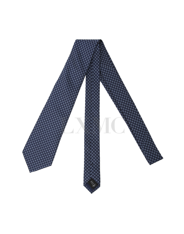 샤넬 [중고명품] [중고명품] 샤넬 넥타이 블루 CC 로고 타이 TIE * 착용컷