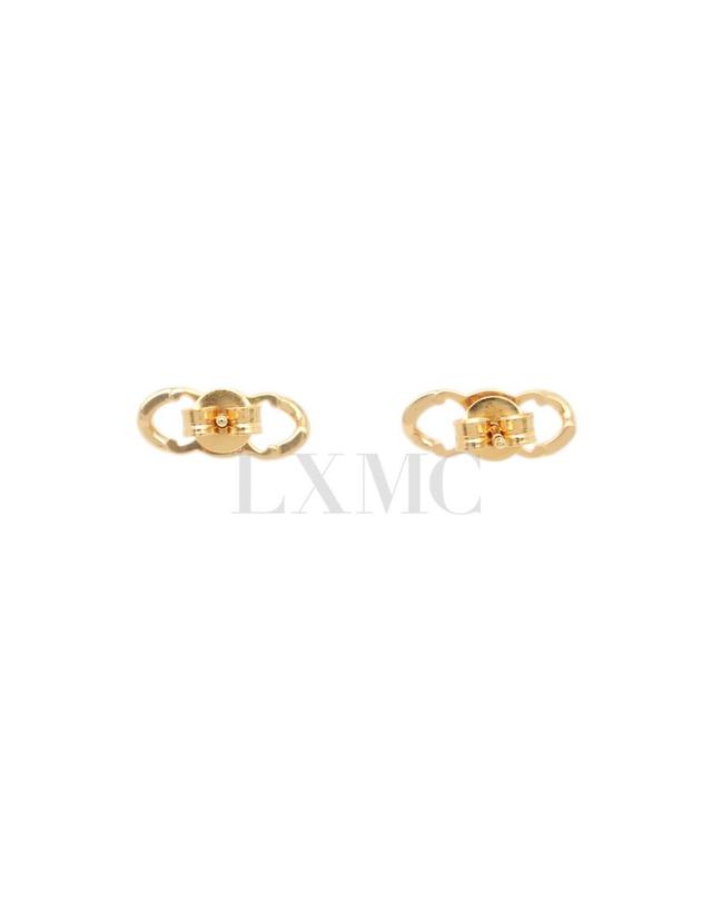 셀린느 [중고명품] [중고명품] 셀린느 트리옹프 귀걸이 구르멧 스터드 이어링 460BL6BRA 착용컷