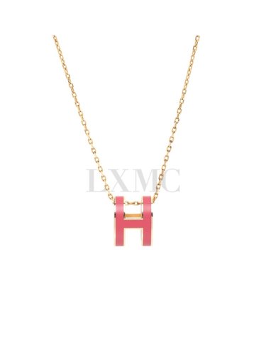 [중고명품] 에르메스 팝아슈 목걸이 H POP 네크리스 H147992