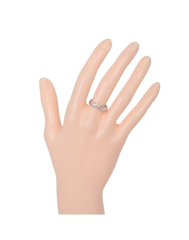 에르메스 [중고명품] [중고명품] 에르메스 다이아반지 헤라클레스 웨딩 밴드 Ever Herakles 46호 착용컷