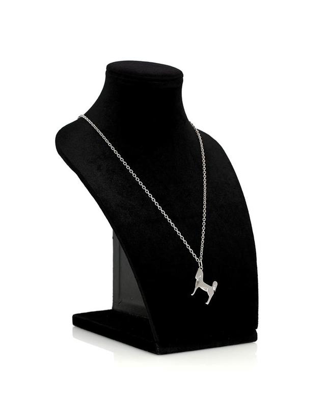 에르메스 [중고명품] [중고명품] 에르메스 썽꼴로리 파나쉐 체인 목걸이 H077298FB00 착용컷