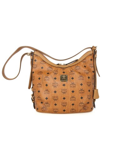 [중고명품] MCM 엠씨엠 비세토스 호보 코냑 롱 숄더백 MWH9AV1C0001