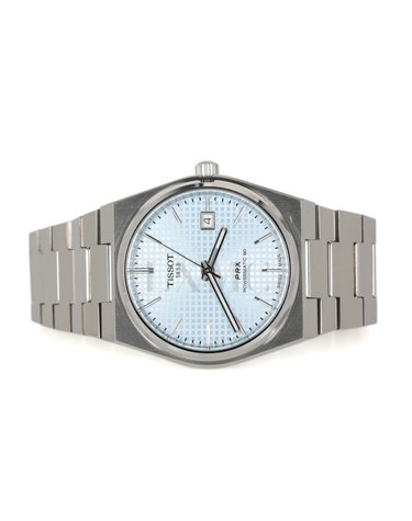 [중고명품] 티쏘 PRX 파워매틱80 시계 아이스블루 40MM 스틸워치 T137.407