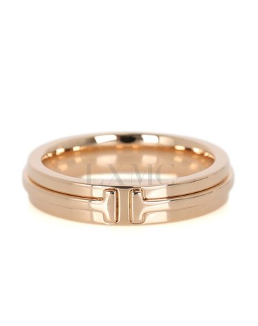 [중고명품] 티파니 네로우 반지 Tiffany T 네로우링 18K 로즈골드 16호