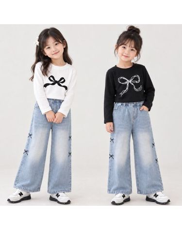 [보리보리] 블랙RIBONR긴팔상하복