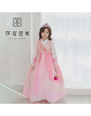 [보리보리]  쥬쥬랑 여아용 아동 한복 세트
