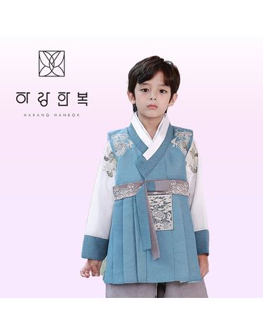 [보리보리]  세자랑 남아용 아동 한복 세트
