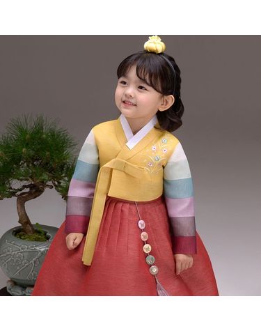 [보리보리] QT398-세이아씨 여아한복 아동한복
