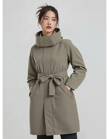 [K2] 여성 골든 K95 에끌레어 구스다운 코트 롱패딩 (필파워 850)_GWW25546KA