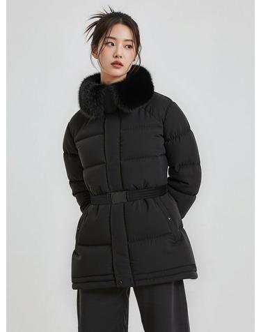 [K2] 여성 골든 K95 마들렌 FOX 구스다운 미들패딩 (필파워 850)_GWW25550Z1